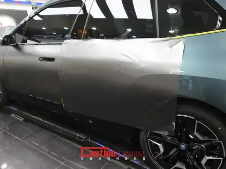블루 리지 마운틴보다 사틴 다크그레이! BMW iX / 동대문,광진구,중랑구 시공 사진