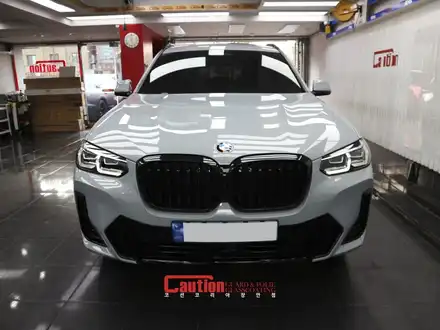 BMW X3 키드니 그릴 블랙 랩핑 / 동대문,광진구,중랑구 시공 사진