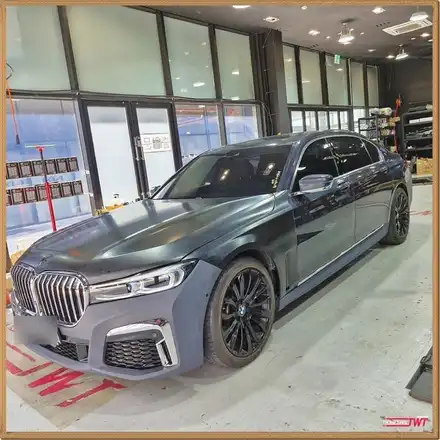 BMW 7시리즈 G11 → G12 LCI 컨버전 & 핸들 교체 작업 / 경기 안산 시공 사진