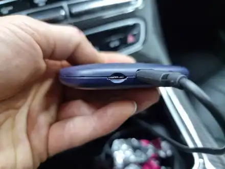 벤츠 CLS400d C257 카링킷 에어터치 정전식터치패널 카플레이에 꽂아 사용하는 이것! / 부산 연제구 시공 사진
