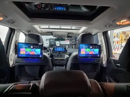 [공지] X166 GLS350d 벤츠 안드로이드올인원 리어모니터 무스로이드 노바X13 품격에 맞는 최고의 선택 / 부산 연제구 시공 사진