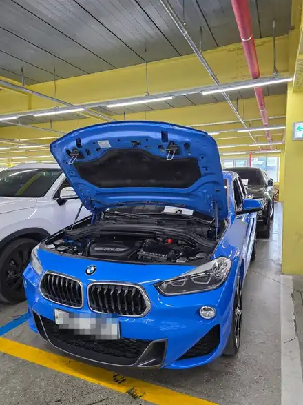 BMW F39 X2 20d 비상호출 경고삭제[대구 코딩집] / 대구 북구 시공 사진
