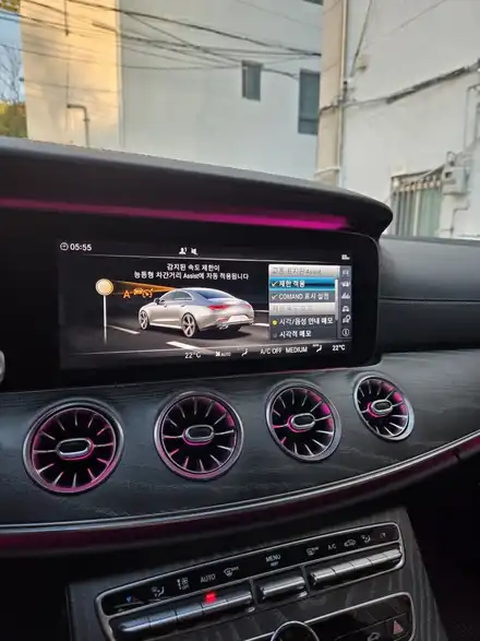벤츠 c257 cls400d 풀코딩 + 반자율 확장 코딩 [대구 코딩집] / 대구 북구 시공 사진