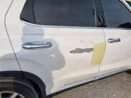🚗 성남 판금도색｜펠리세이드 앞범퍼 교환 + 뒷문 판금도색 재수리로 비용까지 아낀 후기 / 성남 중원 시공 사진