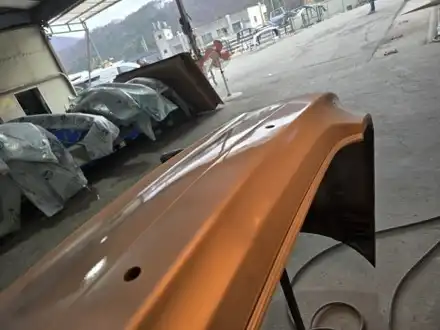 벤츠 S500 후진 사고, 뒷범퍼 탈착 후 오버홀 도색으로 완벽 복원 (분당·판교 인근 수리 사례) / 성남 중원 시공 사진