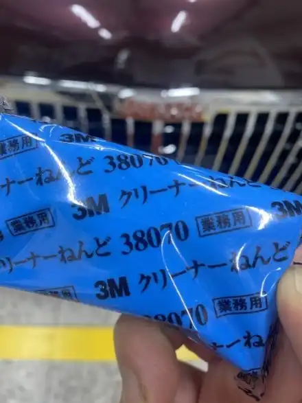 랩핑제거 후 광택! 거칠거칠 본드 날리기 : 강동구 랩핑 광택 / 하남, 강동, 송파 시공 사진
