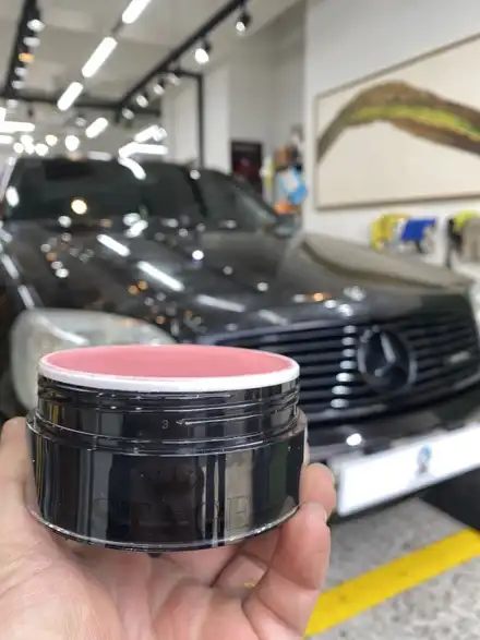 벤츠 CL600 클래식카 광택 후 매력도 상승! (Feat. 뮤즈메이징 스테이지 고체왁스) / 경기 하남 시공 사진