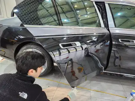 [원주PPF/덕스게러지] BMW i7 PPF + 투톤랩핑 / 원주 행구로 시공 사진