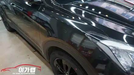 맥스크루즈 3M2080블랙펄 전체랩핑 ! 외부 크롬 전체 딜리트! / 김포, 파주, 인천 시공 사진