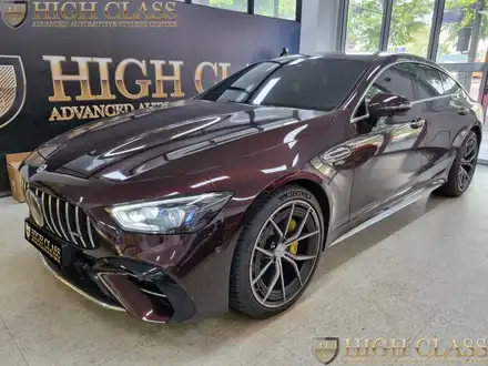 벤츠 GT 43 AMG - 전동센터스피커 / 미드레인지 / 2열 송풍구 / 시트백라인 / 안전벨트 엠비언트 풀튜닝/ 벤츠 / AMG GT / 서울 강동구 시공 사진