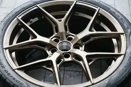 아우디 R8 보센 HF5 20인치 하이브리드 포지드 휠 장착 VOSSEN / 경기 성남 분당 시공 사진