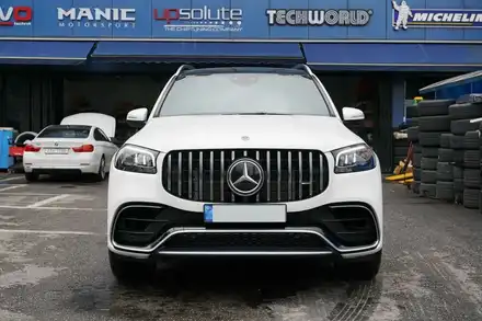 GLS580, GLS63AMG 정품 컨버전 프런트 범퍼,그릴,리어디퓨져,머플러 팁 AMG 정품 튜닝 / 경기 성남 분당 시공 사진
