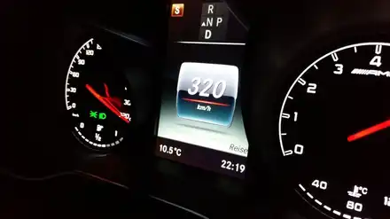 벤츠 C63S AMG 노리미트 320km 파워모듈 PCU방식 / 경기 성남 분당 시공 사진
