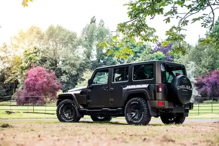 칸 디자인 지프,지바겐용 트렁크 휠 커버 kahn design / 경기 성남 분당 시공 사진