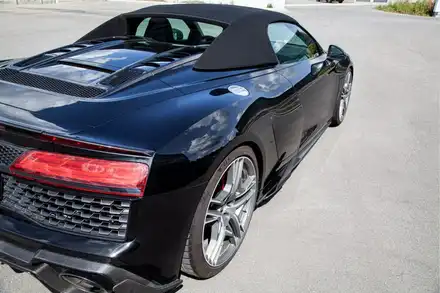 아우디 R8 V8/V104S 카프리스토 카본 사이드 핀 CAPRISTO / 경기 성남 분당 시공 사진
