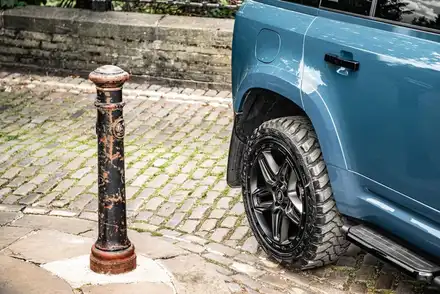 칸휠 디펜더 G06 22인치 블랙 휠 kahn design / 경기 성남 분당 시공 사진