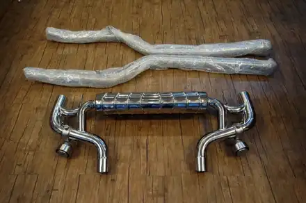 벤츠 SLS 63AMG 카프리스토 가변 머플러 시스템 CAPRISTO / 경기 성남 분당 시공 사진