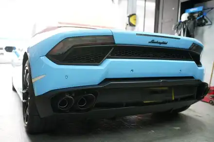 람보르기니 우라칸 LP580-2 노비텍 인코넬 머플러 Novitec / 경기 성남 분당 시공 사진
