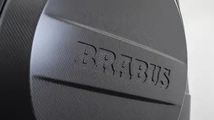 벤츠 지바겐 W463A G63AMG 브라부스 카본 스페어타이어 커버 BRABUS / 경기 성남 분당 시공 사진