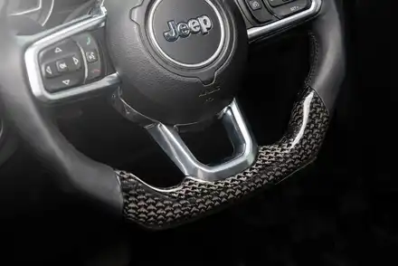 칸디자인 지프 JL 카본 스포츠 핸들 KAHN DESIGN / 경기 성남 분당 시공 사진