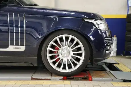 레인지로버 보그 만소리 M8 22인치 장착 MANSORY M8 / 경기 성남 분당 시공 사진