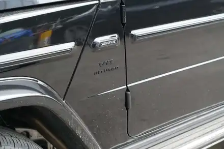 브라부스 G63AMG 실버팁 가변 머플러 / 나이트에디션 엠블럼 세트 BRABUS,지바겐 나이트에디션 AMG정품 / 경기 성남 분당 시공 사진