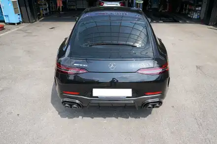 X290 AMG GT43 브라부스 카본 리어 디퓨져/ 가변 머플러 장착 BRABUS 정품 / 경기 성남 분당 시공 사진
