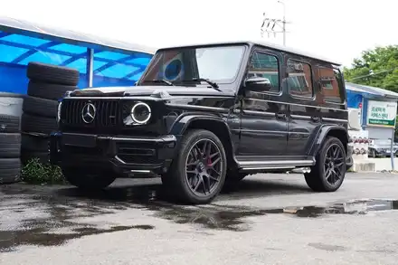 지바겐 G63AMG 브라부스 정품 프런트 LED 립 스포일러 BRABUS 정품 / 경기 성남 분당 시공 사진