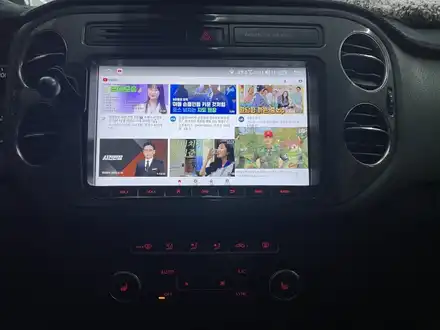 티구안 안드로이드 올인원 폭스바겐 전용 올인원 최저가 장착 (안드로이드 올인원+카본 핸들 장착 후기) / 성수, 동대문, 광진구 시공 사진