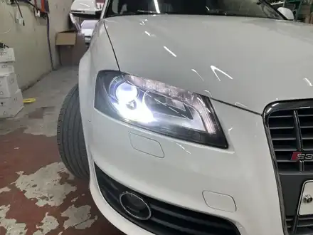 아우디 전조등 LED 벌브 교체로 광량 업그레이드 / 성수, 동대문, 광진구 시공 사진