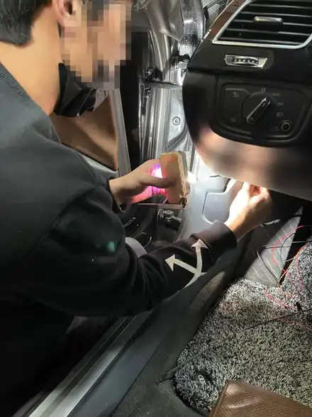 아우디 전동 트위터 교체 장착으로 실내 드레스업 효과! / 성수, 동대문, 광진구 시공 사진