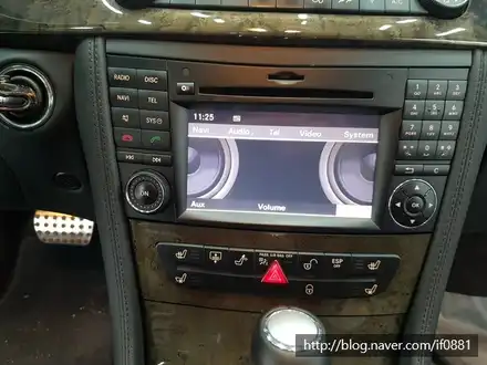 김해벤츠 CLS63 AMG 블루투스 리시버 장착으로 음악듣기 편해졌어요~~ / 김해,양산,부산 시공 사진