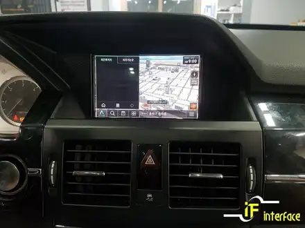 벤츠 GLK220 NTG-2540 탈거후 아틀란 3D 내비게이션 양방향 미러링 그놈 장착 / 김해,양산,부산 시공 사진