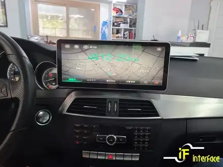 벤츠 W204 C클래스 12.3인치 국산 모니터 교체 안드로이드  M2C200A PLUS / 김해,양산,부산 시공 사진
