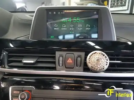 bmw x2 아틀란 내비게이션 미러링 지원 셋탑 매립 장착 부산 김해 장유 양산 창원 장착 전문점 / 김해,양산,부산 시공 사진