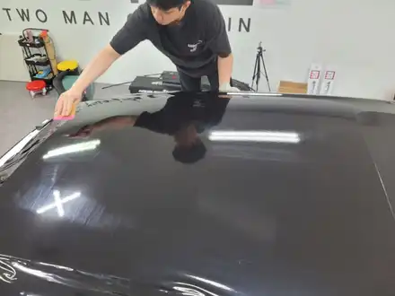 [투맨카스킨] 벤츠 EQC400 루프스킨 / 벤츠 전기차 / EQC 랩핑 / 벤츠랩핑전문점 / 인천랩핑 / 청라랩핑 / 송도랩핑 / 논현랩핑 / 시흥랩핑 / 인천 서구, 부평, 부천 시공 사진