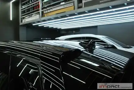 수원 랩핑 2025 기아 EV4 신차 루프,필러라인 래핑 후 스타일 완성! / 수원시 권선구 고색동 시공 사진
