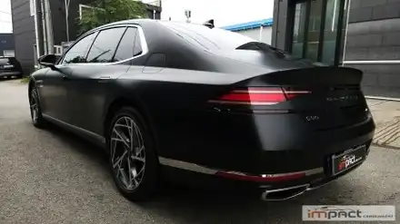 광교 수원 PPF 제네시스 g90 블랙의 품격 ! 전체 무광PPF로 완성 ~! / 수원시 권선구 고색동 시공 사진