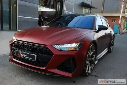 수원 광교 PPF 아우디 RS6 아반트 무광PPF 재시공 & 카본PPF 본넷 포인트시공 / 수원시 권선구 고색동 시공 사진