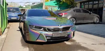 [수원/랩핑]BMW i8 싸이키델릭 전체랩핑 / 수원시 권선구 고색동 시공 사진