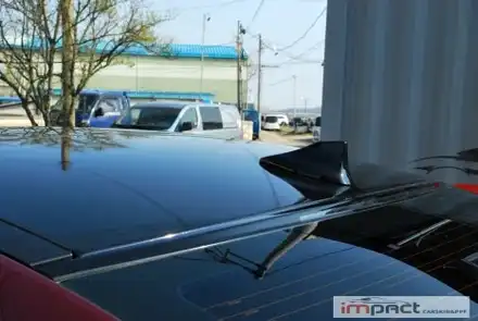 수원 임팩트 랩핑샵 재규어 XE 블랙유광 루프스킨 재시공 완료 / 수원시 권선구 고색동 시공 사진