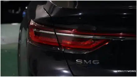 [자동차순정튜닝]SM6 페리 테일램프 및 무선충전기 인스톨 작업기 / 경남 양산 시공 사진
