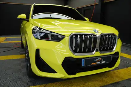 [용인, 동탄] BMW iX1 출고와 함께 상파울로 옐로우로 고광택 랩핑 / 용인 처인구 시공 사진