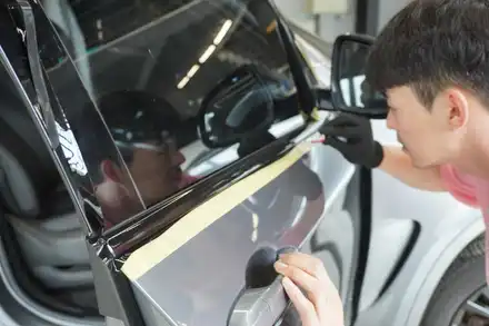 BMW X5 크롬죽이기 용인, 수원, 강남 자동차랩핑, PPF / 용인 처인구 시공 사진