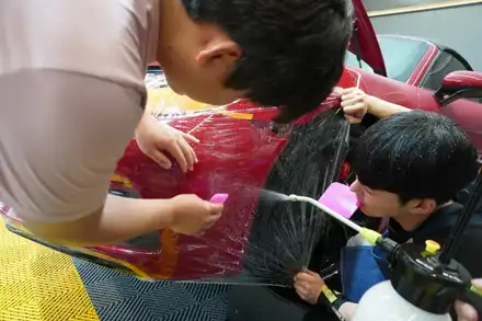 포르쉐 718 박스터 GTS PPF (용인랩핑, 하남랩핑, 성남랩핑, 분당랩핑, 수원랩핑, 강남랩핑, PPF) / 용인 처인구 시공 사진