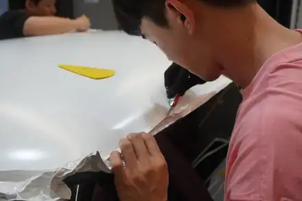 미니쿠퍼 루프스킨 (용인, 하남, 성남, 분당, 수원, 강남, 광주 자동차랩핑, PPF, 유리막, 광택) / 용인 처인구 시공 사진