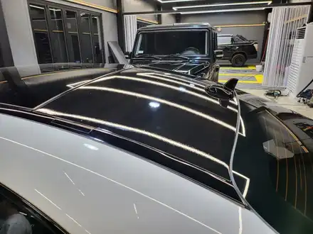 벤츠 CLA45 AMG 자동차포인트랩핑 루프스킨 + 도어캐치 (용인, 성남, 분당, 자동차랩핑, PPF) / 용인 처인구 시공 사진