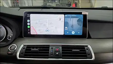 BMW 5GT 12.3인치 안산 안드로이드 올인원 시공 사례 / 경기 안산 시공 사진