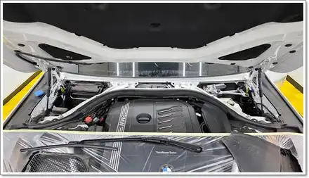 BMW 740Li 안산자동차유리교체 전면유리 교체 시공 / 경기 안산 시공 사진