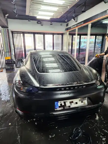 포르쉐 718 카이맨 앞범퍼 긁힘 복원 랩핑 / bmw 520i 접촉사고 보험처리 대물 / 셀토스 휀다 판금도색 / 서울 서대문구 시공 사진
